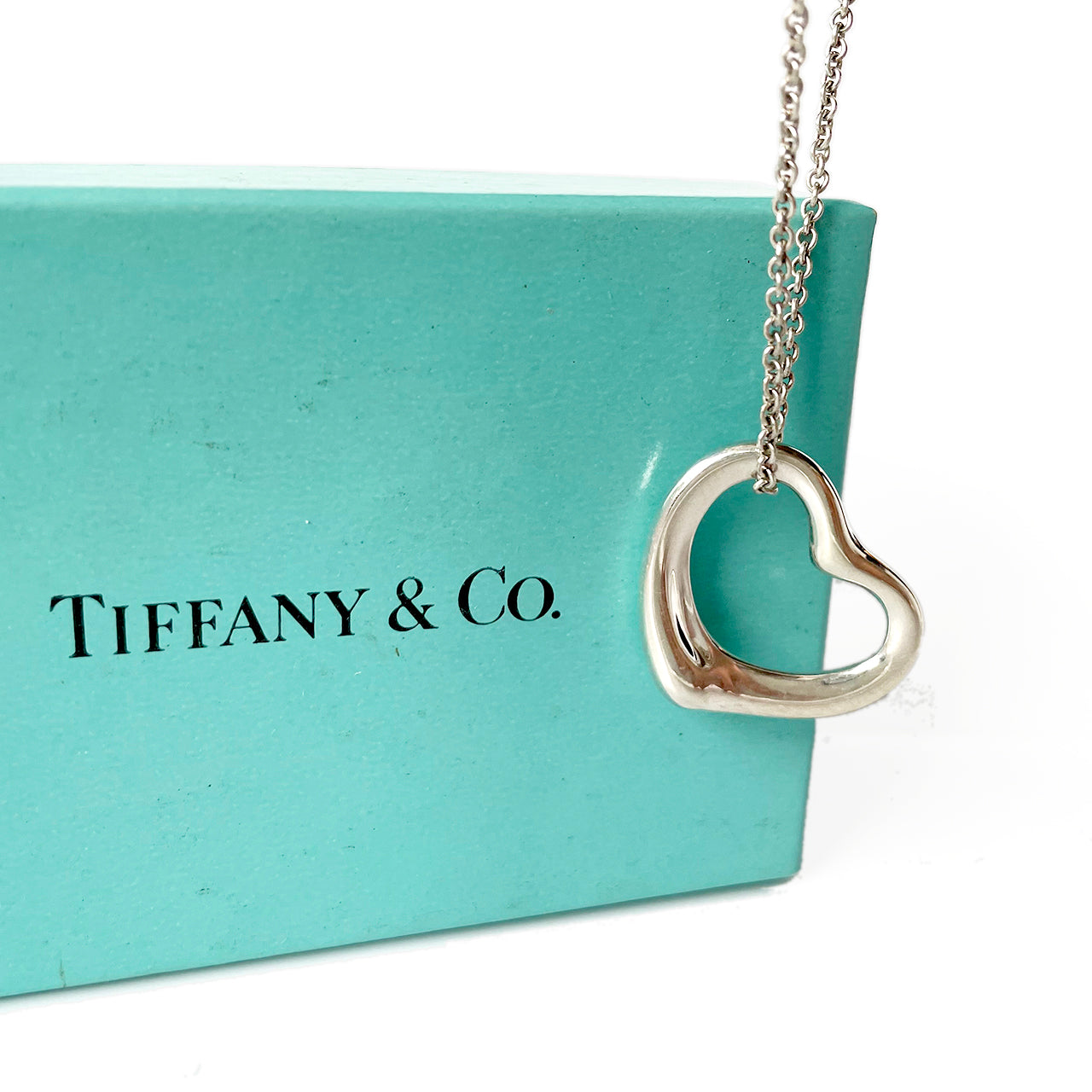 TIFFANY&Co. オープンハート ペンダント SV925