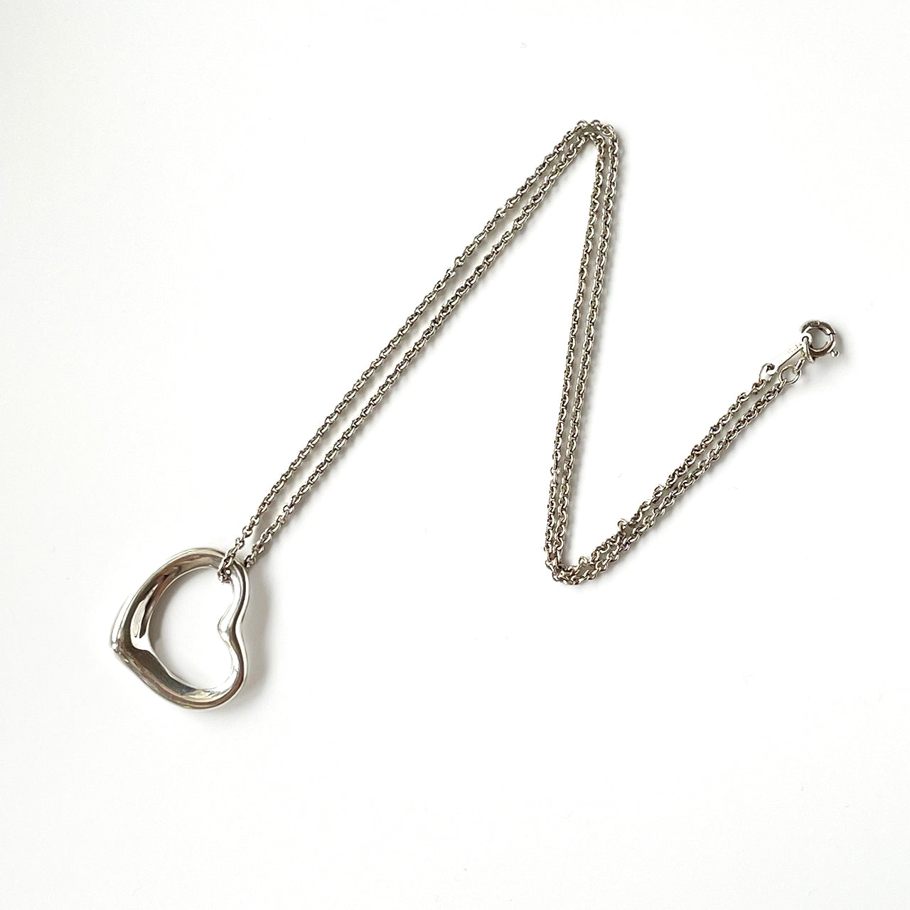 TIFFANY&Co. オープンハート ペンダント SV925