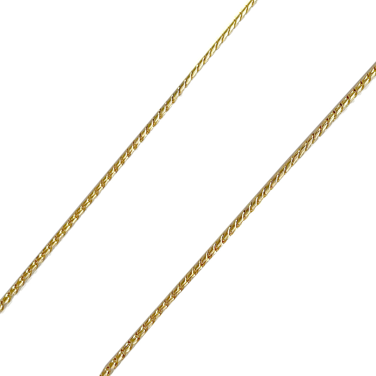 YVES SAINT LAURENT ロゴプレートネックレス