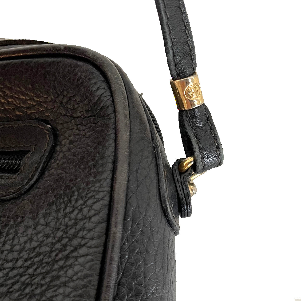 GUCCI ヴィンテージショルダーバッグブラック