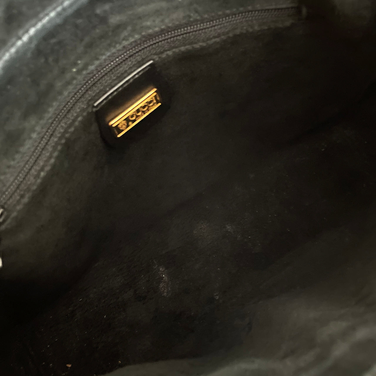 GUCCI ヴィンテージショルダーバッグブラック