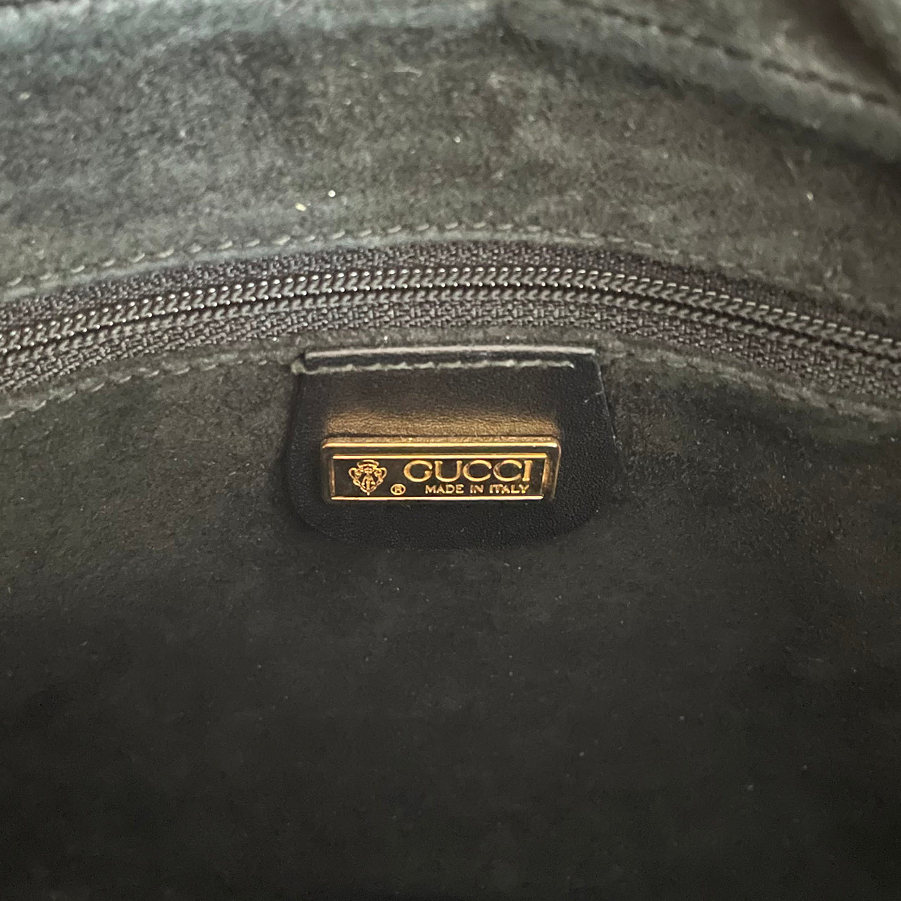 GUCCI ヴィンテージショルダーバッグブラック
