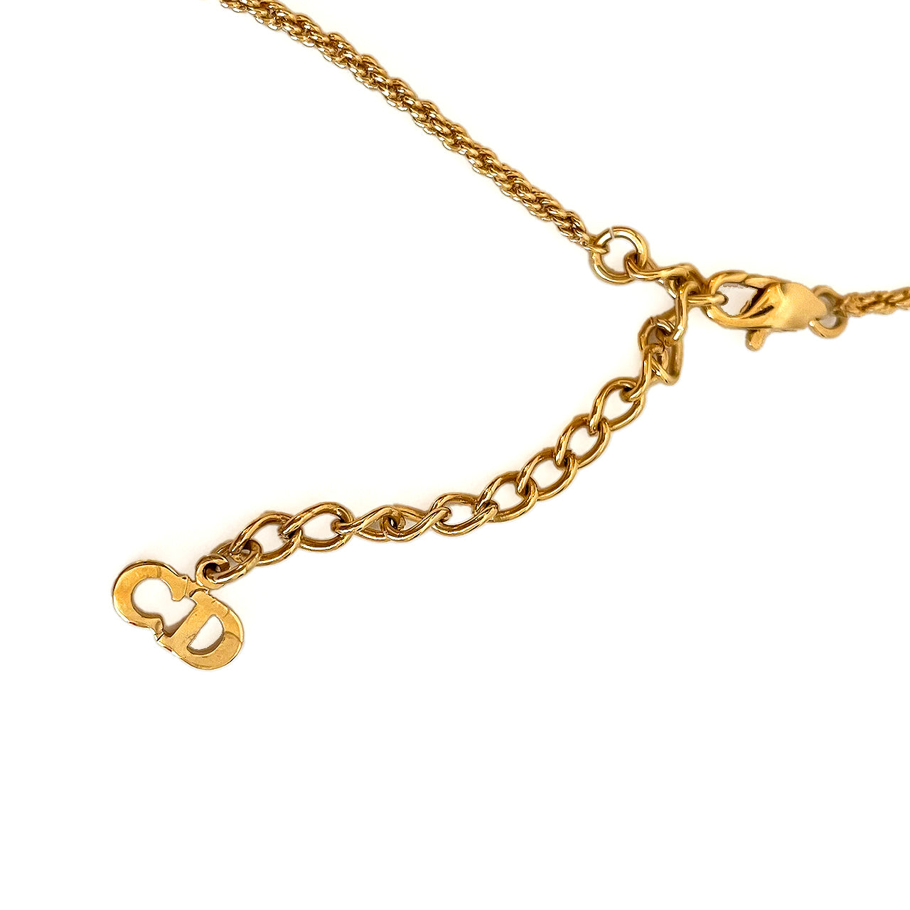 ChristianDior 一粒パールネックレス